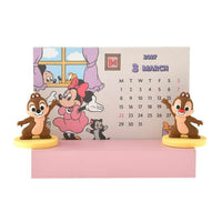 Calendario de escritorio 2027 de Mickey & Friends con figuras