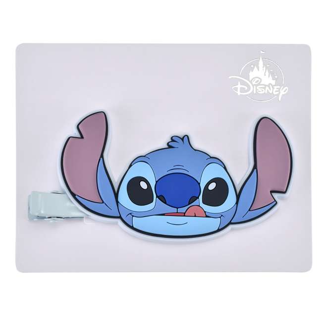 Pinza para el pelo de Stitch con diseño de rostro