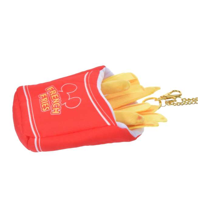 Llavero con bolsillo de papas fritas de Mickey Mouse