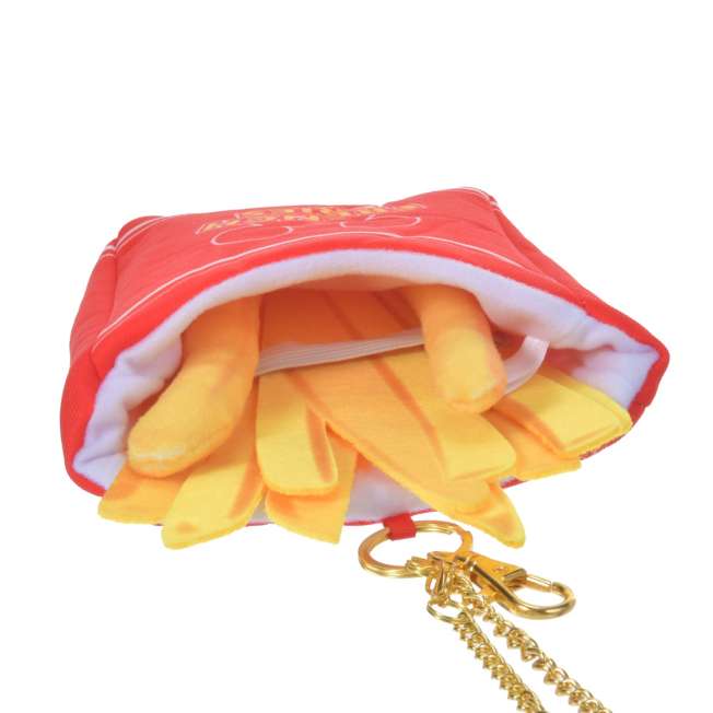 Llavero con bolsillo de papas fritas de Mickey Mouse