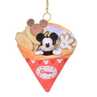 Llavero con bolsillo de crepe de chocolate y plátano de Mickey
