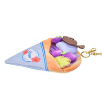 Llavero con bolsillo de crepé de uva Stitch