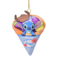 Llavero con bolsillo de crepé de uva Stitch