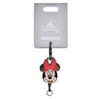 Llavero retráctil metálico de Minnie