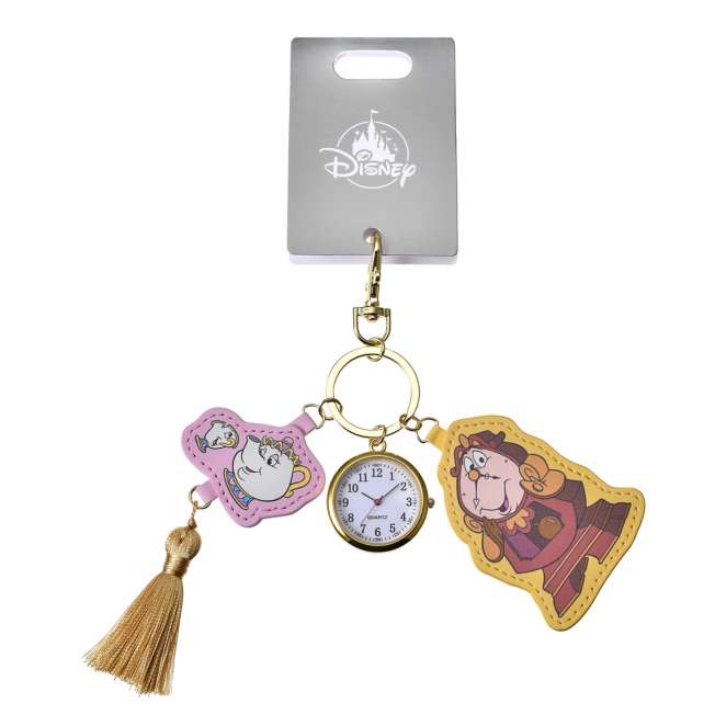 Reloj llavero de La Bella y la Bestia