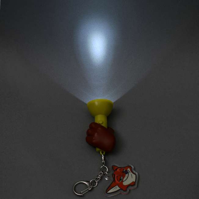 Llavero con luz de Nick Wilde