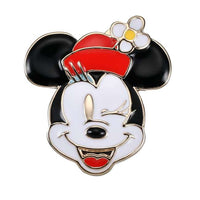 Pin de Minnie Mouse que también puedes usar como colgante
