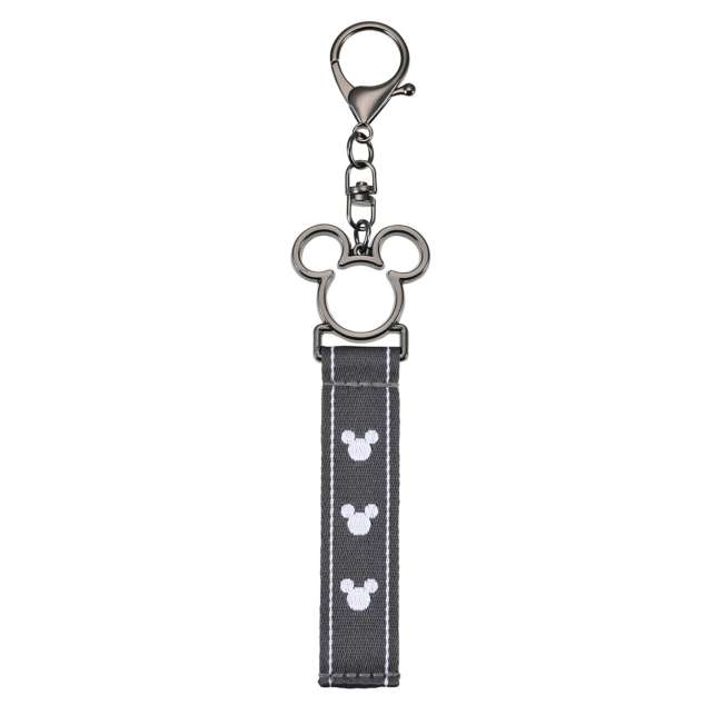 Llavero gris de Mickey para decorar con pins