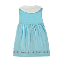 Chaleco para dormir tipo vestido infantil de Elsa