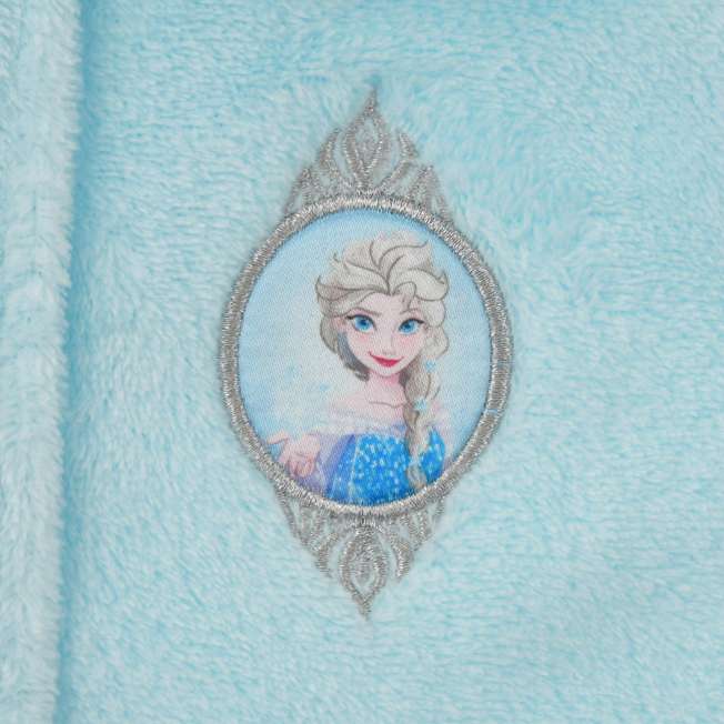 Chaleco para dormir tipo vestido infantil de Elsa