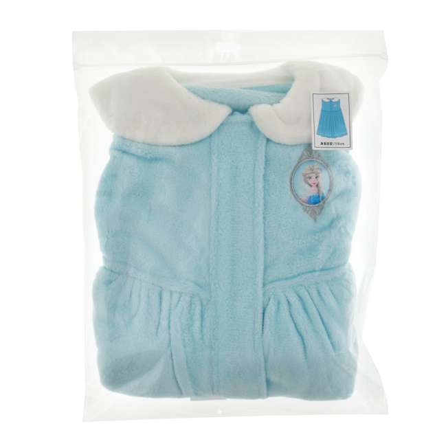 Chaleco para dormir tipo vestido infantil de Elsa
