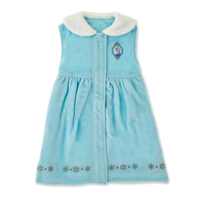 Chaleco para dormir tipo vestido infantil de Elsa