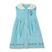 Chaleco para dormir tipo vestido infantil de Elsa