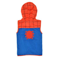 Chaleco de dormir con capucha Spider-Man para niños