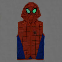 Chaleco de dormir con capucha Spider-Man para niños