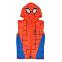 Chaleco de dormir con capucha Spider-Man para niños