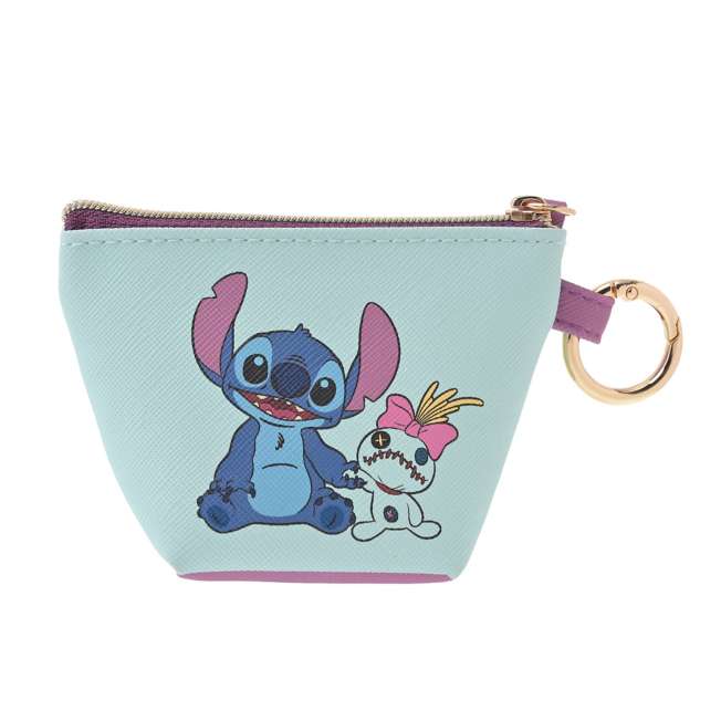 Mini estuche de Stitch y Scrump con mosquetón