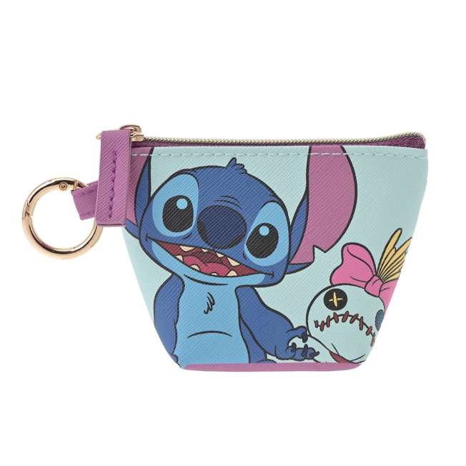 Mini estuche de Stitch y Scrump con mosquetón