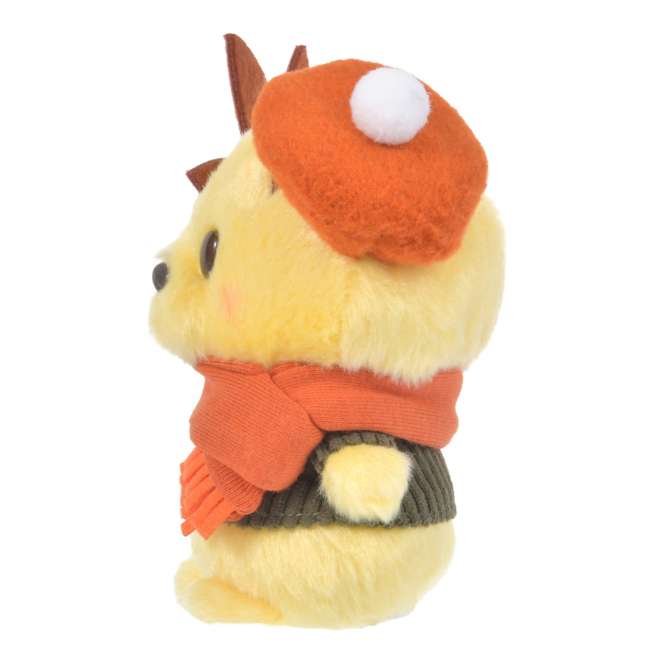 Peluche Pooh con hoja otoñal