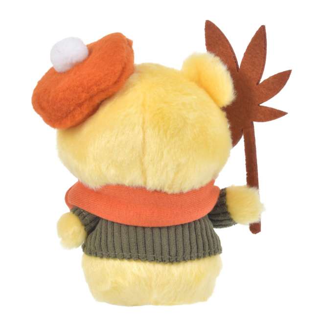 Peluche Pooh con hoja otoñal