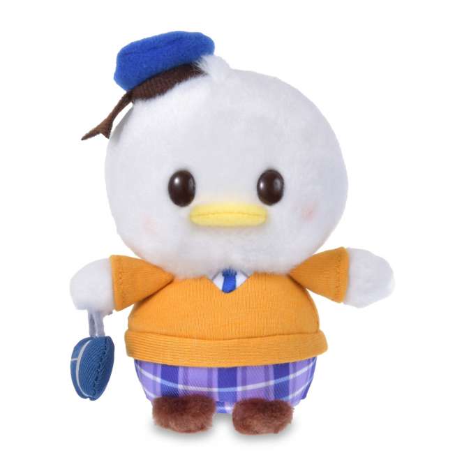 Peluche Donald Duck estilo estudiante