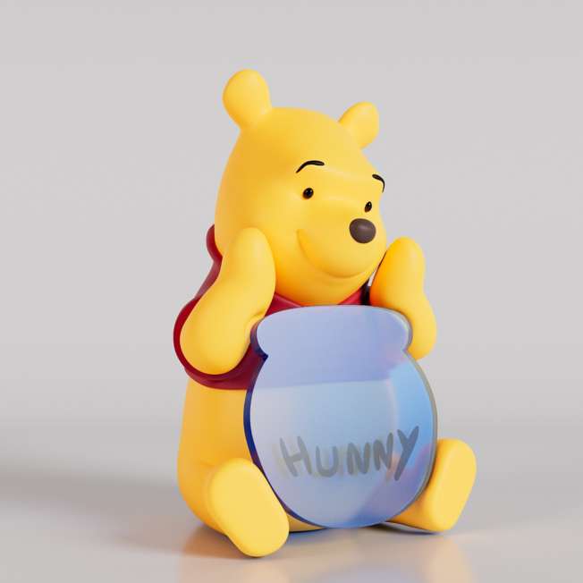 Pizarra de mensajes de Winnie the Pooh