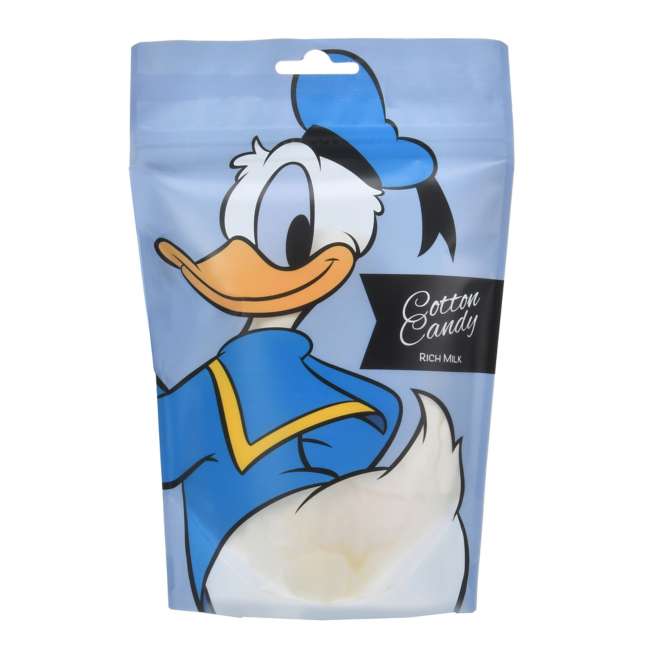 Algodón de azúcar Donald sabor leche