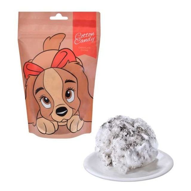 Algodón de azúcar sabor galleta de chocolate de Reina