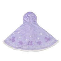 Capa infantil con capucha de Rapunzel