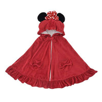 Capa infantil con capucha de Minnie Mouse