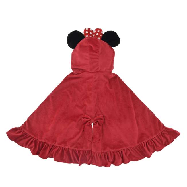 Capa infantil con capucha de Minnie Mouse