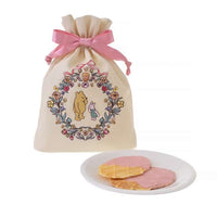 Galletas waffle de Winnie the Pooh y Piglet con saquito