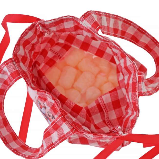 Malvaviscos de manzana de Minnie en bolsita