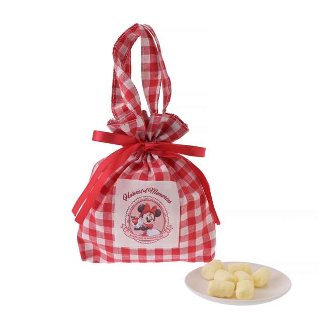 Malvaviscos de manzana de Minnie en bolsita