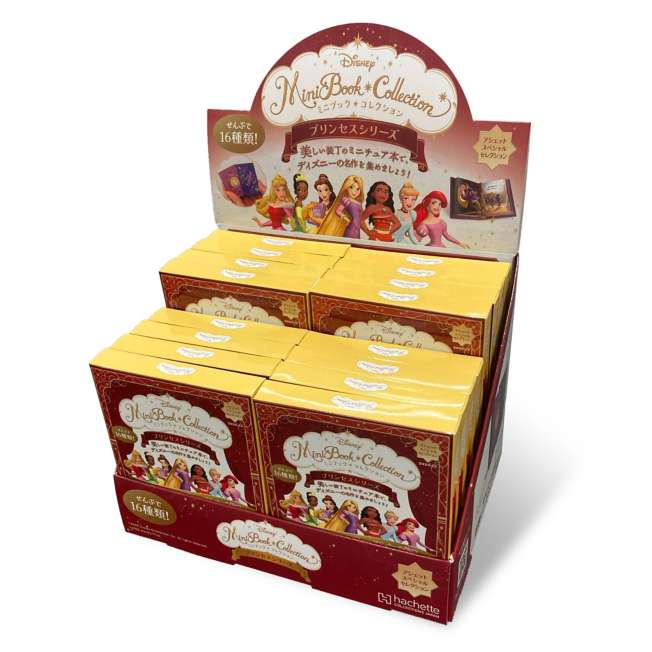 Set completo de mini libros de Princesas Disney