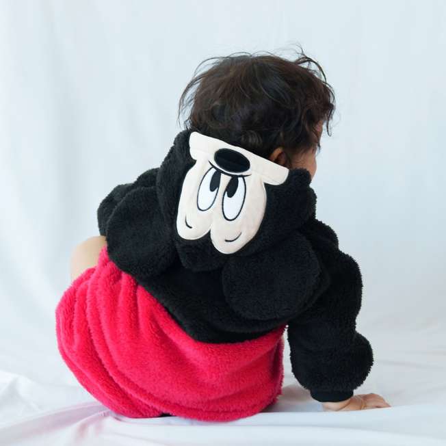 Polerón tipo poncho infantil Mickey 90-100