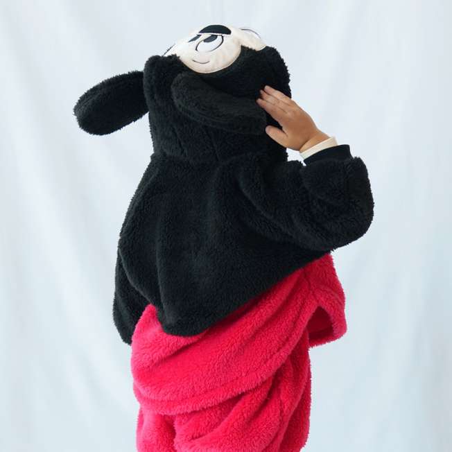 Polerón tipo poncho infantil Mickey 90-100