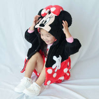 Polerón tipo poncho Minnie Mouse para niños (90-100)