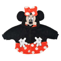 Polerón tipo poncho Minnie Mouse para niños (90-100)