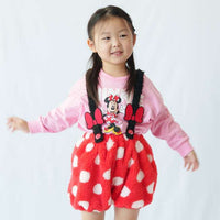 Polera manga larga infantil Minnie Mouse rosada