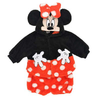 Pantalón infantil de Minnie con tirantes, tallas 90 a 100