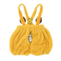 Pantalón infantil Winnie the Pooh con tirantes, amarillo 90–100
