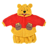 Pantalón infantil Winnie the Pooh con tirantes, amarillo 90–100