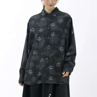 Camisa negra manga larga Cheshire Cat