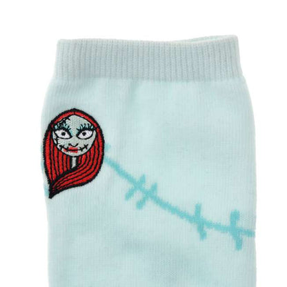 Calcetines de Sally con rostro bordado