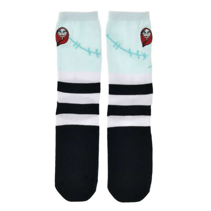 Calcetines de Sally con rostro bordado