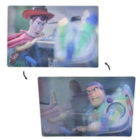 Postal lenticular de Woody y Buzz Lightyear | Toy Story 5