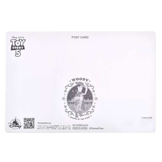 Postal lenticular de Woody – Toy Story 5