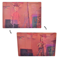 Postal lenticular de Woody – Toy Story 5