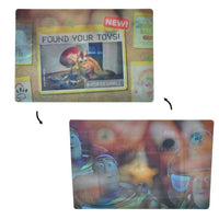 Postal lenticular de Toy Story 5: Jessie, Bullseye y Buzz Lightyear